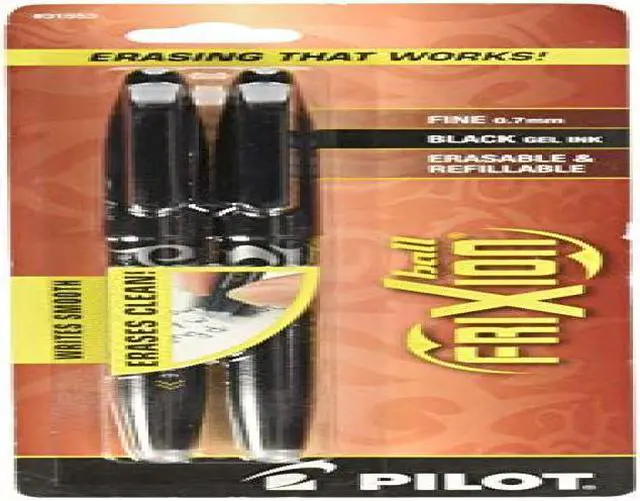 Alt view image 2 of 4 - Pilot Rollerball Gel Pen Frix Erasable Fine Black Barrel/Ink 31553