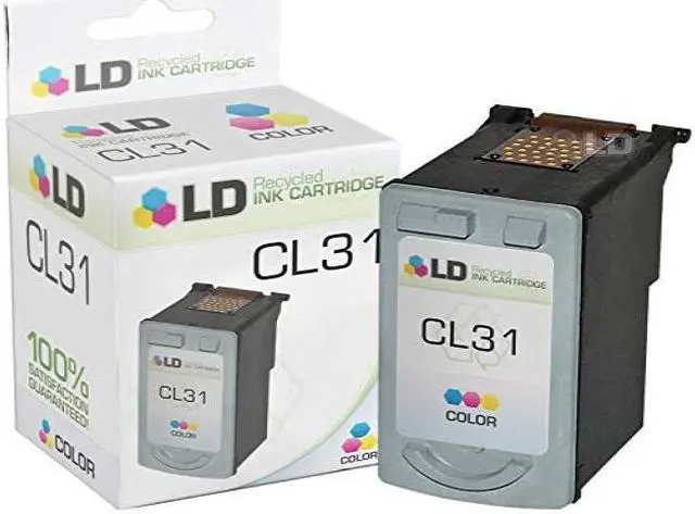 Alt view image 2 of 8 - LD Products Remanufactured Ink Cartridge Replacement for Canon CL31 1900B002 (Color) Compatible with Canon PIXMA iP1800 MP470 MP210 MX310 MX300 iP2600 MP140 MP190 MP220