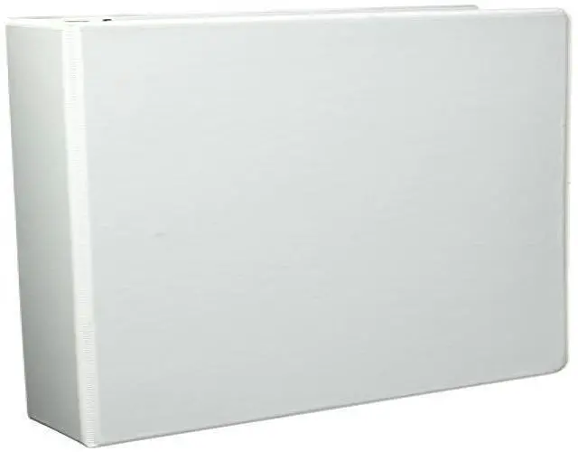 Alt view image 9 of 11 - Business Source D-Ring Binder w/ Pockets 2" Capacity White 28442