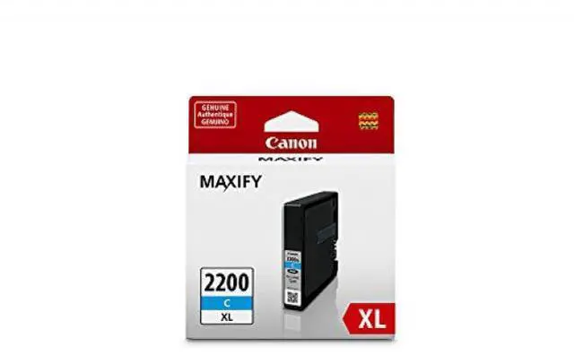Alt view image 3 of 9 - Canon PGI-2200 XL Cyan Pigment Ink Tank