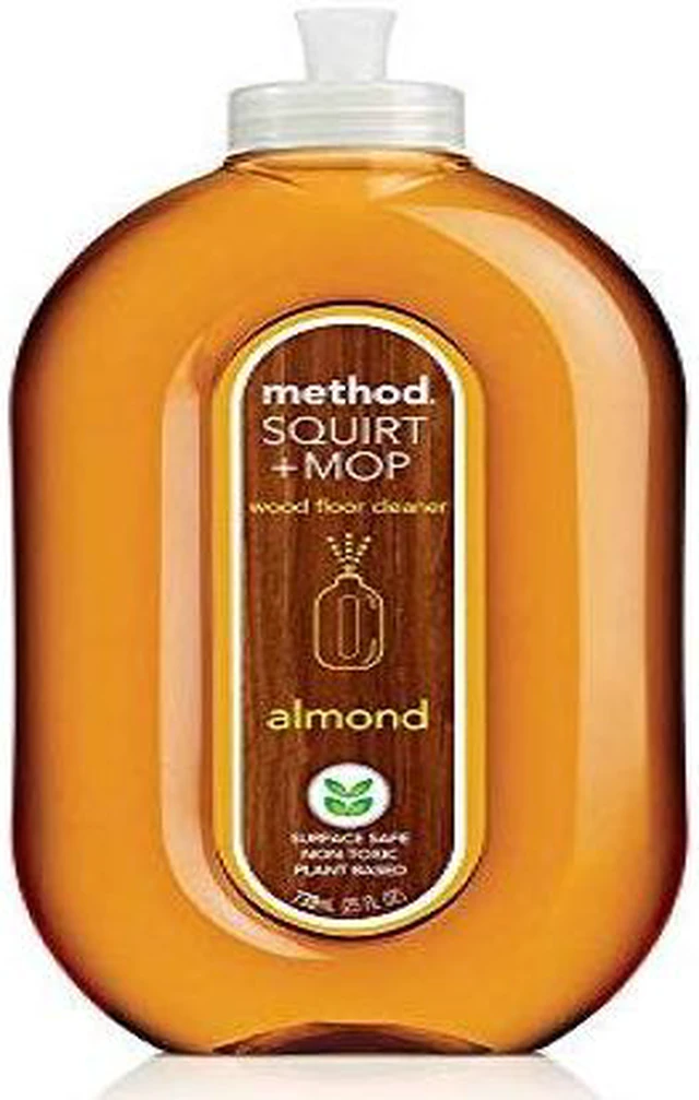 Alt view image 7 of 12 - Method Squirt + Mop Wood Floor Cleaner Almond Scent 25 oz Squirt Bottle 00562