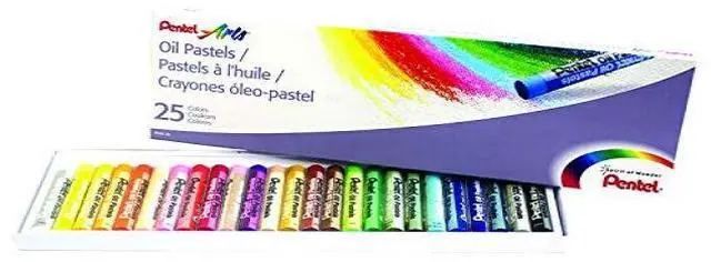 Alt view image 10 of 10 - Pentel Round Stick Oil Pastel 1 ST