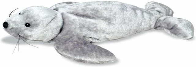 Alt view image 4 of 5 - Sammy Seal Flip Flop - 12" by Mary Meyer - 44910MM