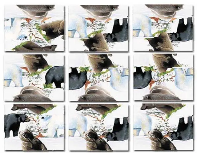 Alt view image 2 of 2 - Scramble Squares: Bears