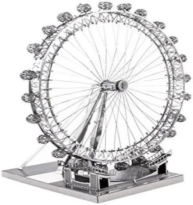 Alt view image 2 of 2 - ICONX 3D Metal Model Kit - London Eye