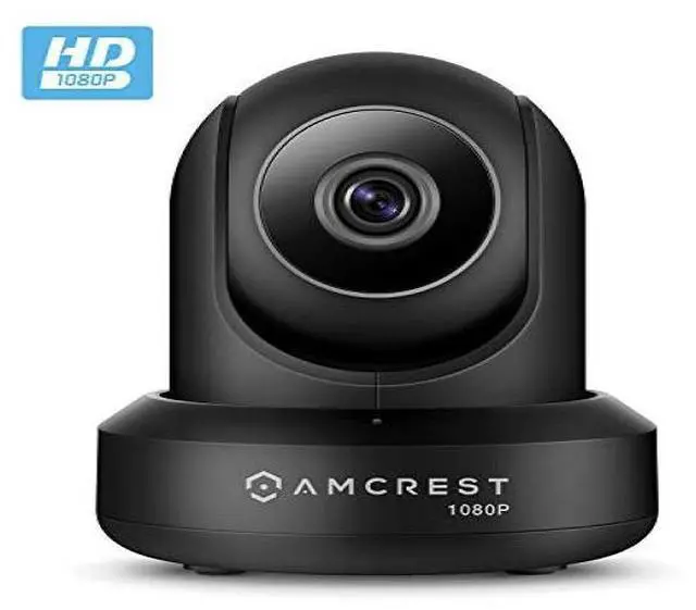Alt view image 8 of 14 - Amcrest ProHD 1080P WiFi Camera 2MP (1920TVL) Indoor Pan/Tilt Security Wireless IP Camera IP2M-841B (Black)
