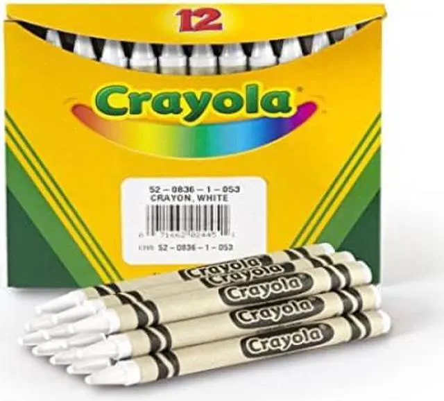 Alt view image 9 of 14 - Crayola White Crayons-12/Pkg