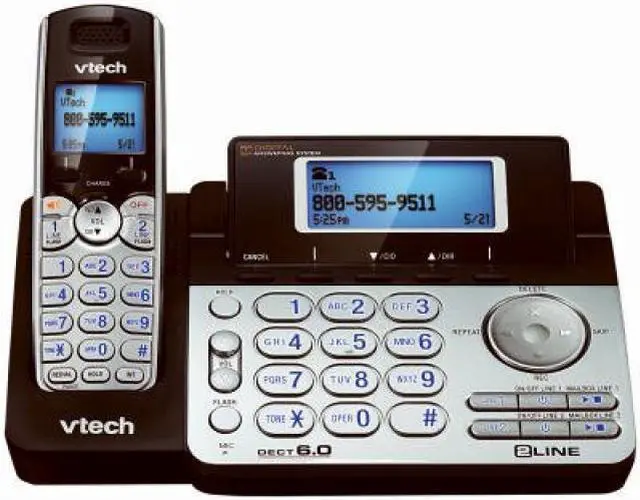 Alt view image 12 of 20 - VTech  Cordless Phone DS6151
