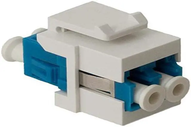 Alt view image 2 of 2 - MODULE FIBER OPTIC- LC- DUPLEX- WHITE