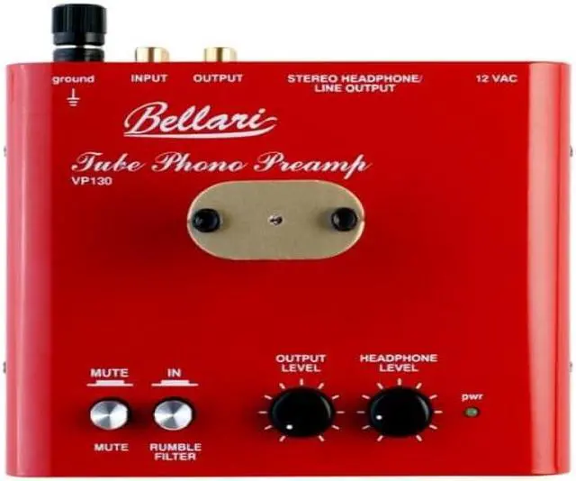 Alt view image 2 of 2 - bellari vp130 mm tube phono preamplifier with headphone amplifier