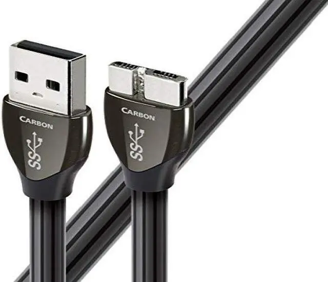 Alt view image 5 of 5 - AudioQuest Carbon Micro USB 3.0 to Micro - 2.46 ft. (0.75m)