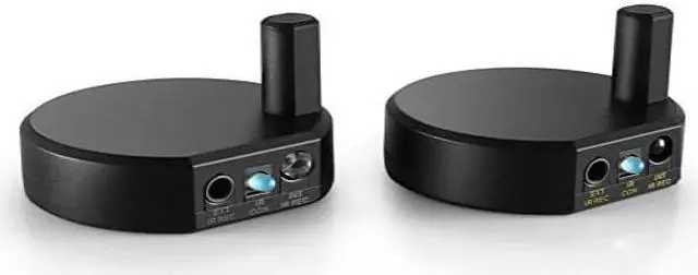 Alt view image 2 of 3 - tnp wireless ir extender repeater  universal remote control infrared ir transmitter and receiver with 3 head eye ir blaster emitter booster cable supports long range 600ft