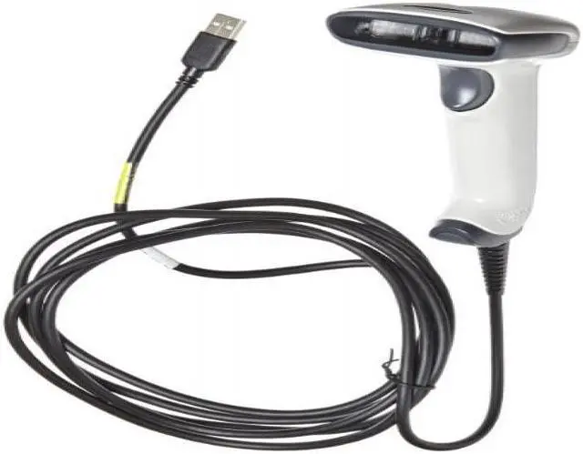 Alt view image 7 of 8 - Honeywell 1300G Hyperion Handheld Barcode Reader, 5V, 200 mA, White.
