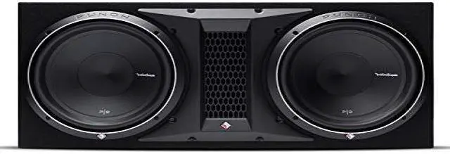 Alt view image 12 of 12 - Rockford Fosgate P2-2X12 12" 1600 Watt Dual Loaded Subwoofer Sub Enclosure