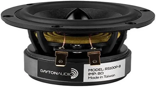 Alt view image 4 of 5 - Dayton Audio RS100P-8 4" Reference Paper Midwoofer 8 Ohm 295-359
