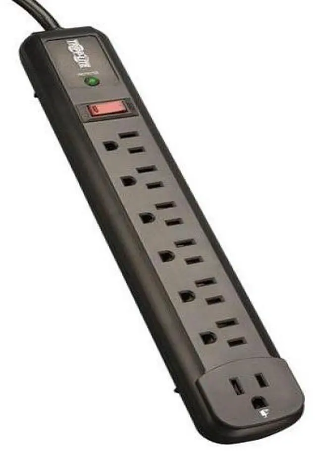 Main image of TRIPP LITE TLP74RB 4.0 Feet 7 Outlets 1080 Joules Surge Suppressor