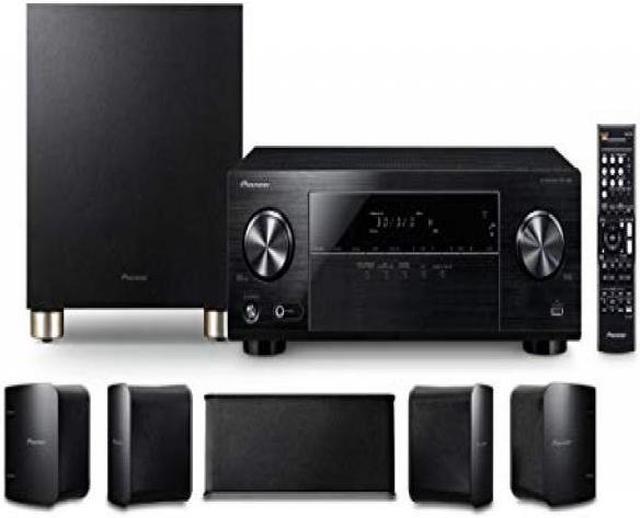Alt view image 6 of 6 - Pioneer HTP-074 5.1 Channel Home Theater Package, Black Speaker Set Receiver