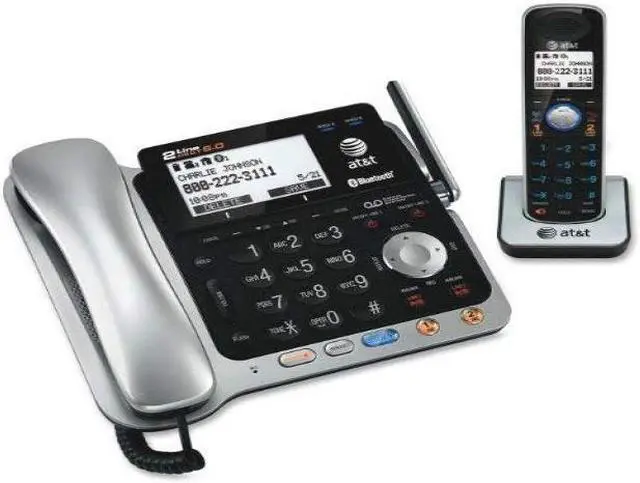 Main image of AT&T TL86109 AT&T CORDED/CORDLESS PHONE