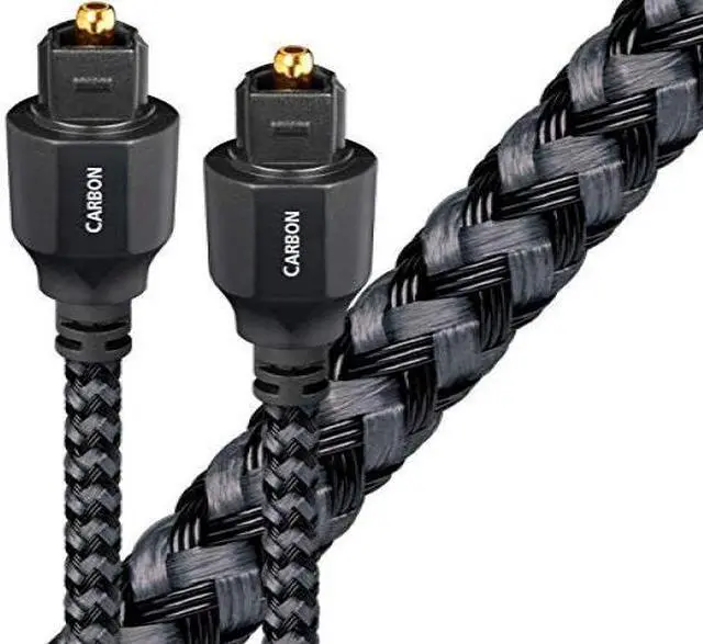 Alt view image 2 of 5 - AudioQuest Carbon Toslink Fiber Optic Digital Audio Cable - 4.92 ft. (1.5m)