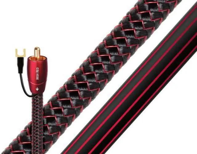 Main image of AudioQuest Irish Red RCA Male to RCA Male Subwoofer Cable - 9.84 ft. (3m)