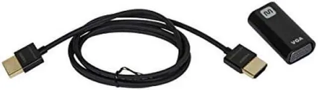 Alt view image 6 of 14 - Monoprice HDMI to VGA Kit