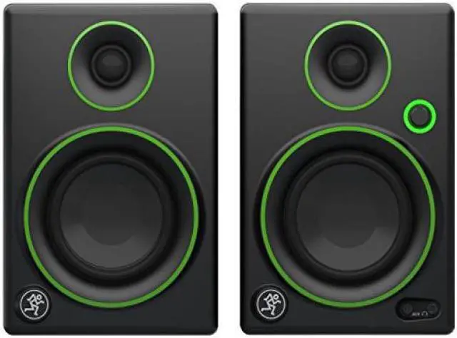 Alt view image 15 of 17 - Mackie CR3 Pair Powered Multimedia Monitor Speakers Studio Design