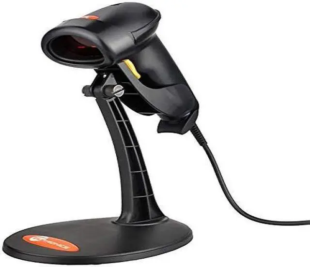 Alt view image 16 of 17 - Taotronics TT-BS003 Black USB Automatic Wired Handheld Laser Barcode Scanner With Hands Free Adjustable Stand Bracket