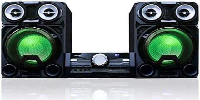 Alt view image 7 of 15 - Toshiba - 800W Mini Component System - Black