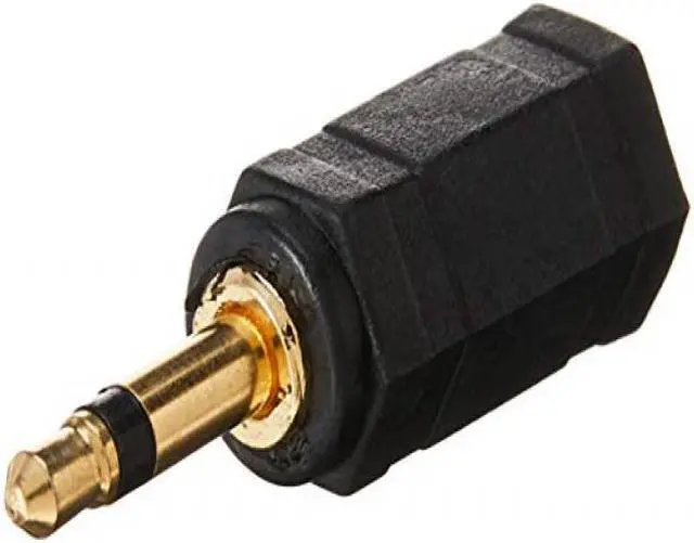 Alt view image 3 of 4 - Monoprice 2-Port 3.5mm Audio Audio Adapter, Black Black   7128