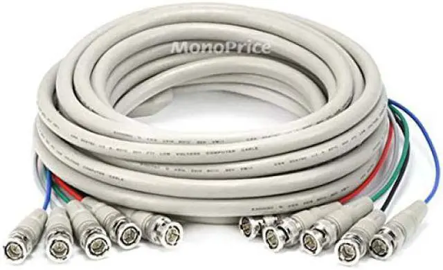 Alt view image 2 of 4 - Monoprice 5Bnc Rgb To 5Bnc Rgb Video Cable - 25Ft