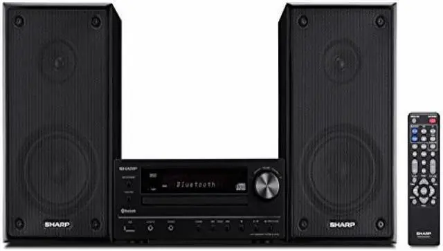 Main image of Sharp XLHF102B HI Fi Component MicroSystem with Bluetooth