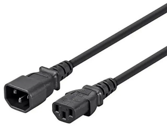 Alt view image 7 of 16 - Monoprice Inc. Extension Cord Cable W/ 3 Conductor  3Ft