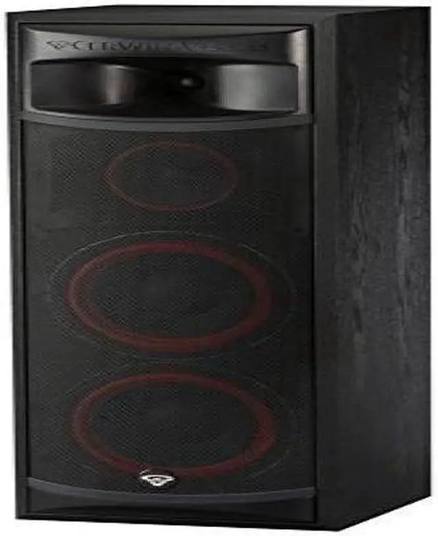 Alt view image 2 of 2 - Cerwin-Vega XLS-28 Dual 3-Way Home Audio Floor Tower Speaker (Each, Black)