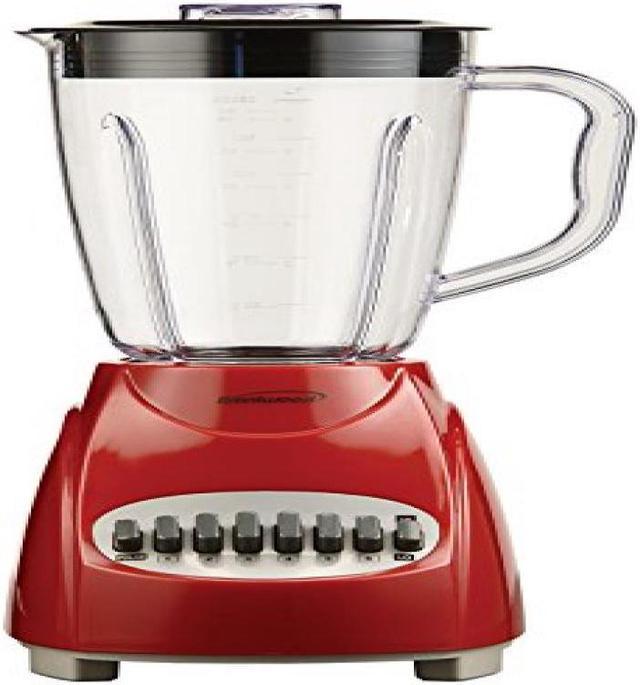 Brentwood JB-220R 12-Speed + Pulse Blender, Red - Brentwood Appliances