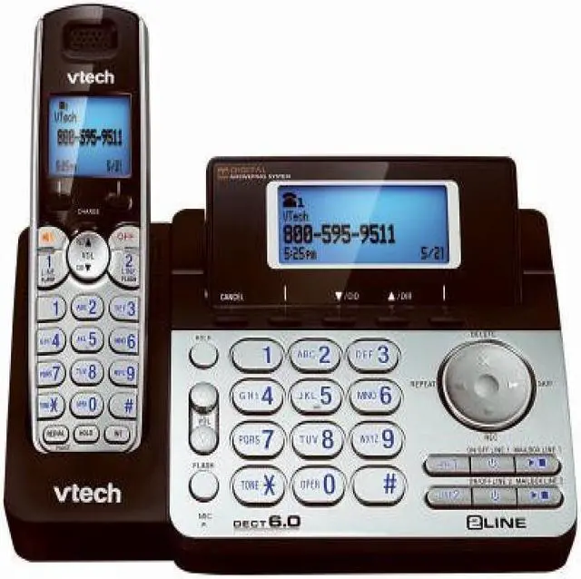 Alt view image 5 of 20 - VTech  Cordless Phone DS6151