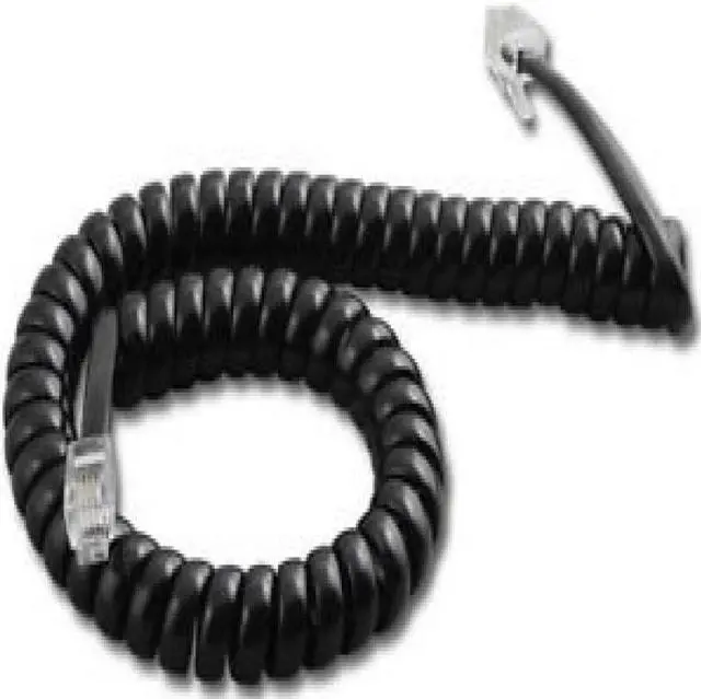 Main image of NEC 9 Ft. Black Handset Cord For DSX, DTH, DTP, DTU, DTL, DTR, ITR Series Phones