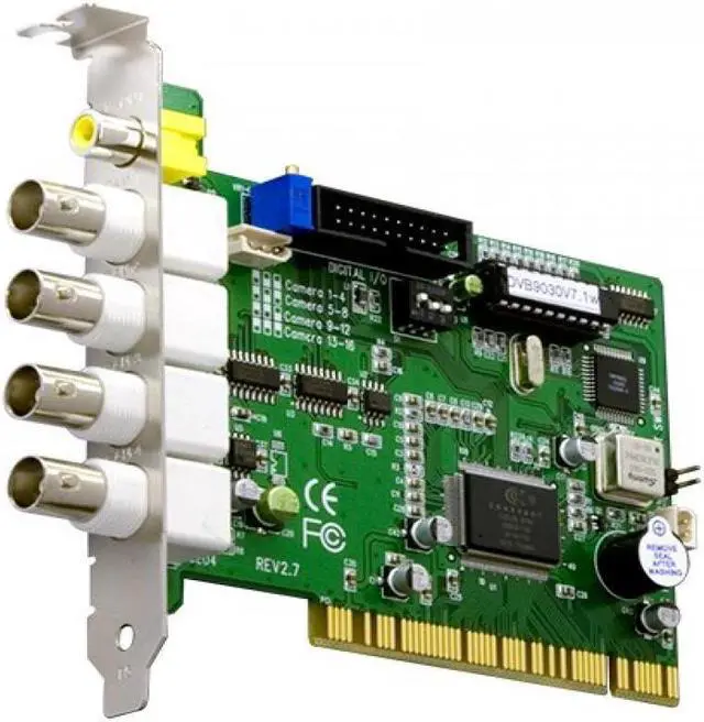 Alt view image 3 of 3 - Eyemax DVB-9030 DVR card 30/30fps 4ch Video 1ch Audio, Support Iphone