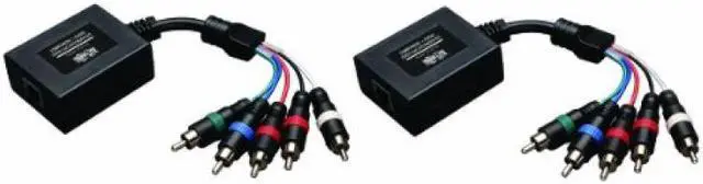 Main image of Tripp Lite Component Video with Stereo Audio over Cat5 / Cat6 Extender, Transmitter and Receiver (B136-101)