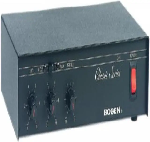 Alt view image 4 of 9 - BOGEN C20 20 WATT AMPLIFIER