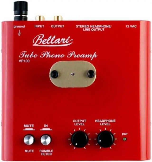 Main image of bellari vp130 mm tube phono preamplifier with headphone amplifier