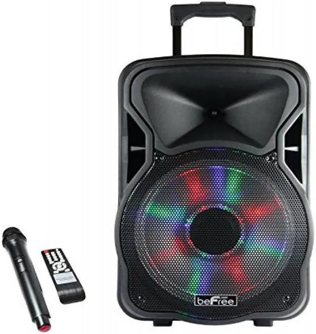 Alt view image 4 of 14 - Befree Sound BFS-4400 12 in Bluetooth Rechargeable Party Speaker with Illuminatiing Light