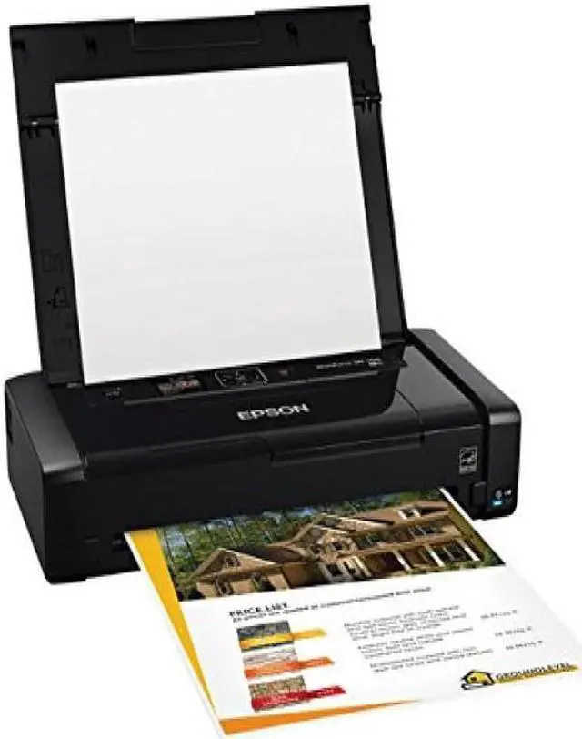 Alt view image 8 of 14 - Epson WorkForce WF-100 Wireless Mobile Inkjet Printer