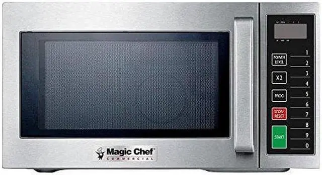 Alt view image 5 of 10 - Magic Chef MCCM910ST .9 Cubic-ft Commercial Microwave
