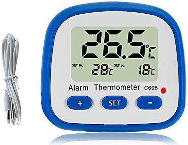 Digital Refrigerator Fridge Thermometer, Freezer Room Thermometer