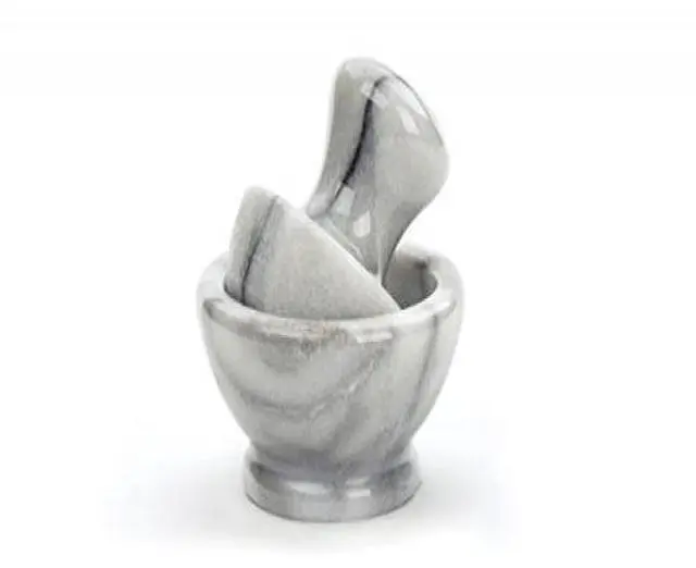 Alt view image 5 of 9 - RSVP White Marble Spice Grinder Set
