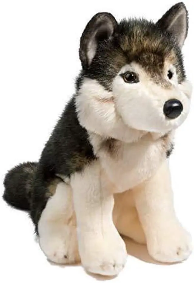 Alt view image 5 of 7 - Atka Wolf 10" by Douglas Cuddle Toys