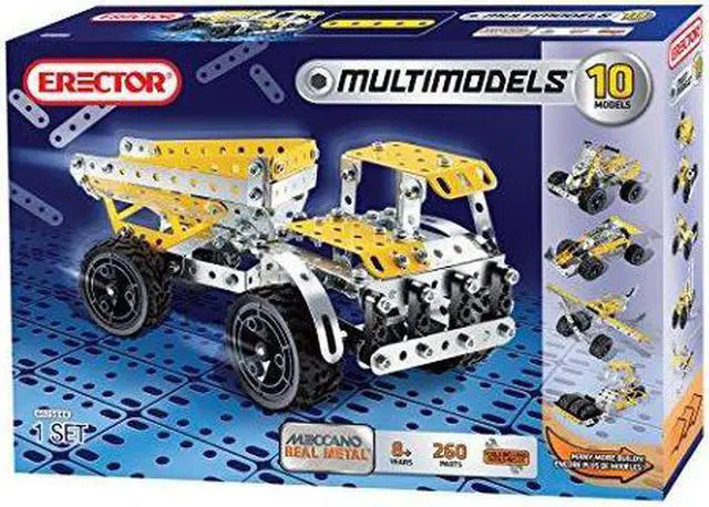 Alt view image 5 of 5 - Meccano-Erector - Multimodel - 10 Model Set