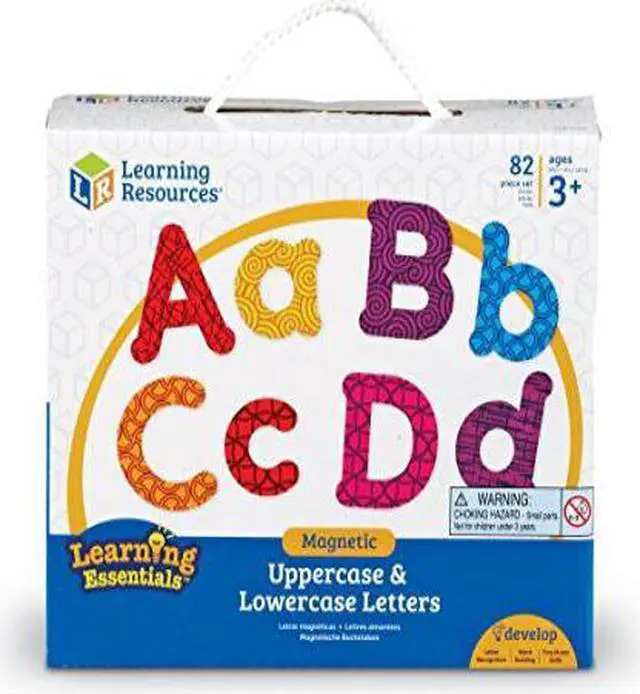 Alt view image 5 of 19 - Learning Resources LRN7725 Upper & Lower Case Magnetic Letters, 82 Per Set