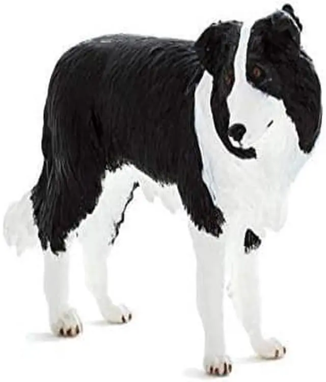 Alt view image 2 of 2 - mojo border collie toy figure