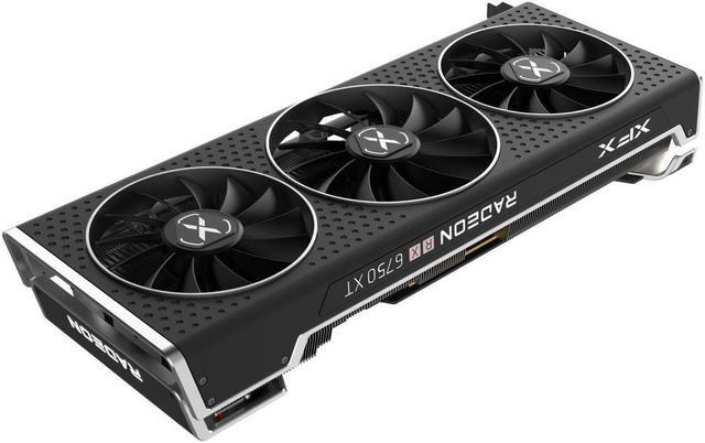Alt view image 6 of 11 - XFX SPEEDSTER QICK319 RADEON RX 6750XT CORE Gaming Graphics Card with 12GB GDDR6 HDMI 3xDP, AMD RDNA 2 - RX-675XYJFDP